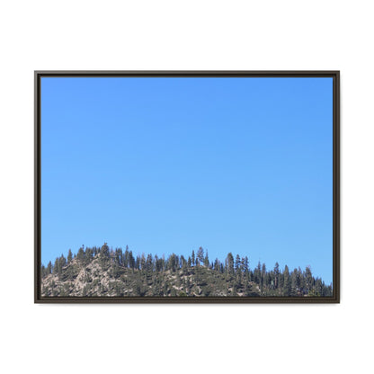 Blue Silence - Unique Stretched Canvas Wall Art