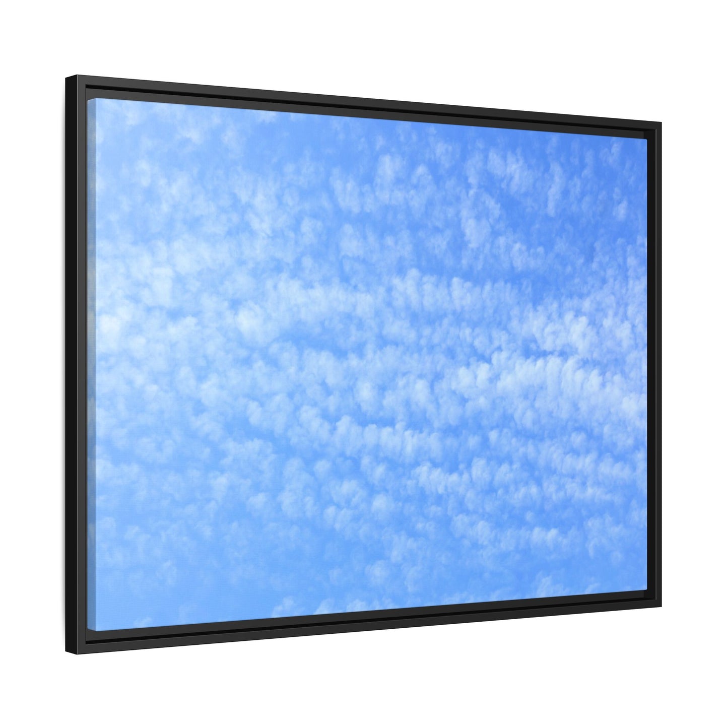 Wispy Blue Dreams - Unique Stretched Canvas Wall Art - Art By Earth
