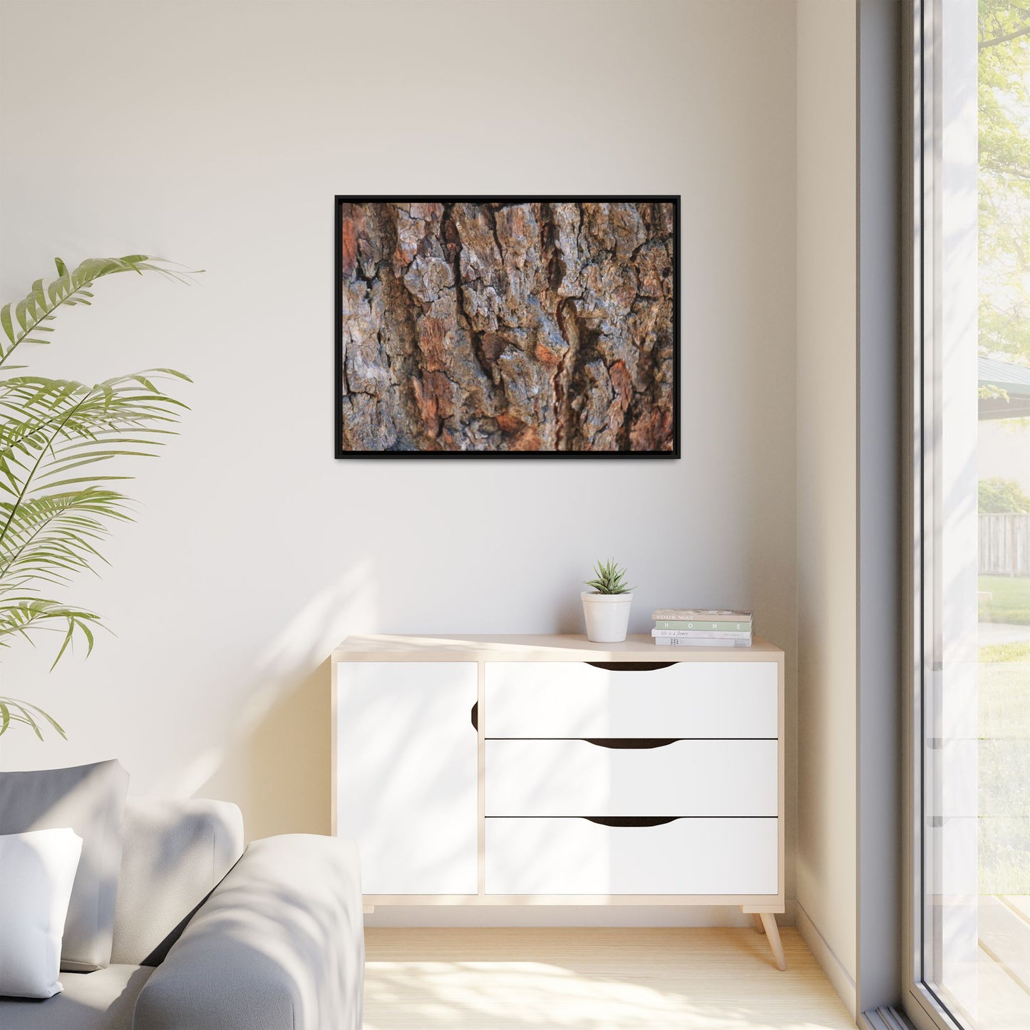 Craggy Textures - Unique Stretched Canvas Wall Art - Art By Earth
