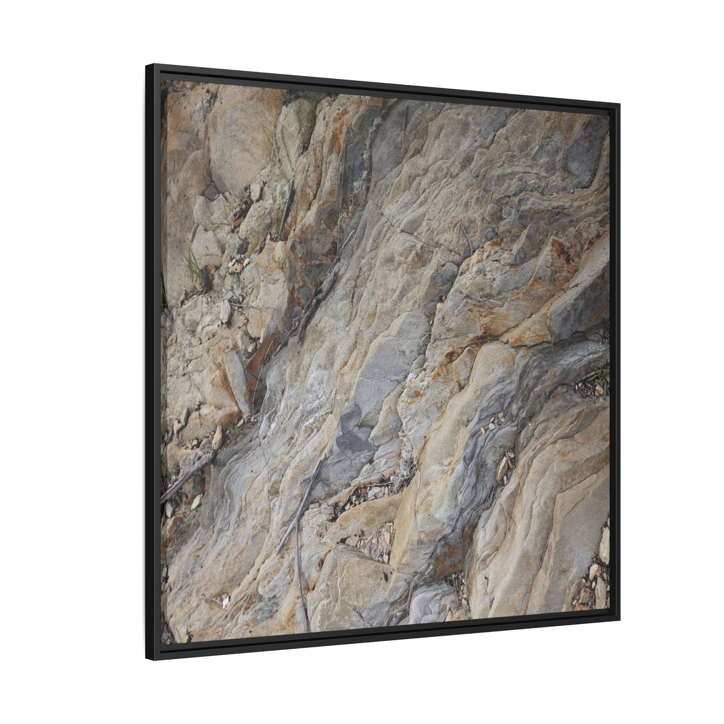 Layers of Earth's History - Unique Stretched Canvas Wall Art - Art By Earth