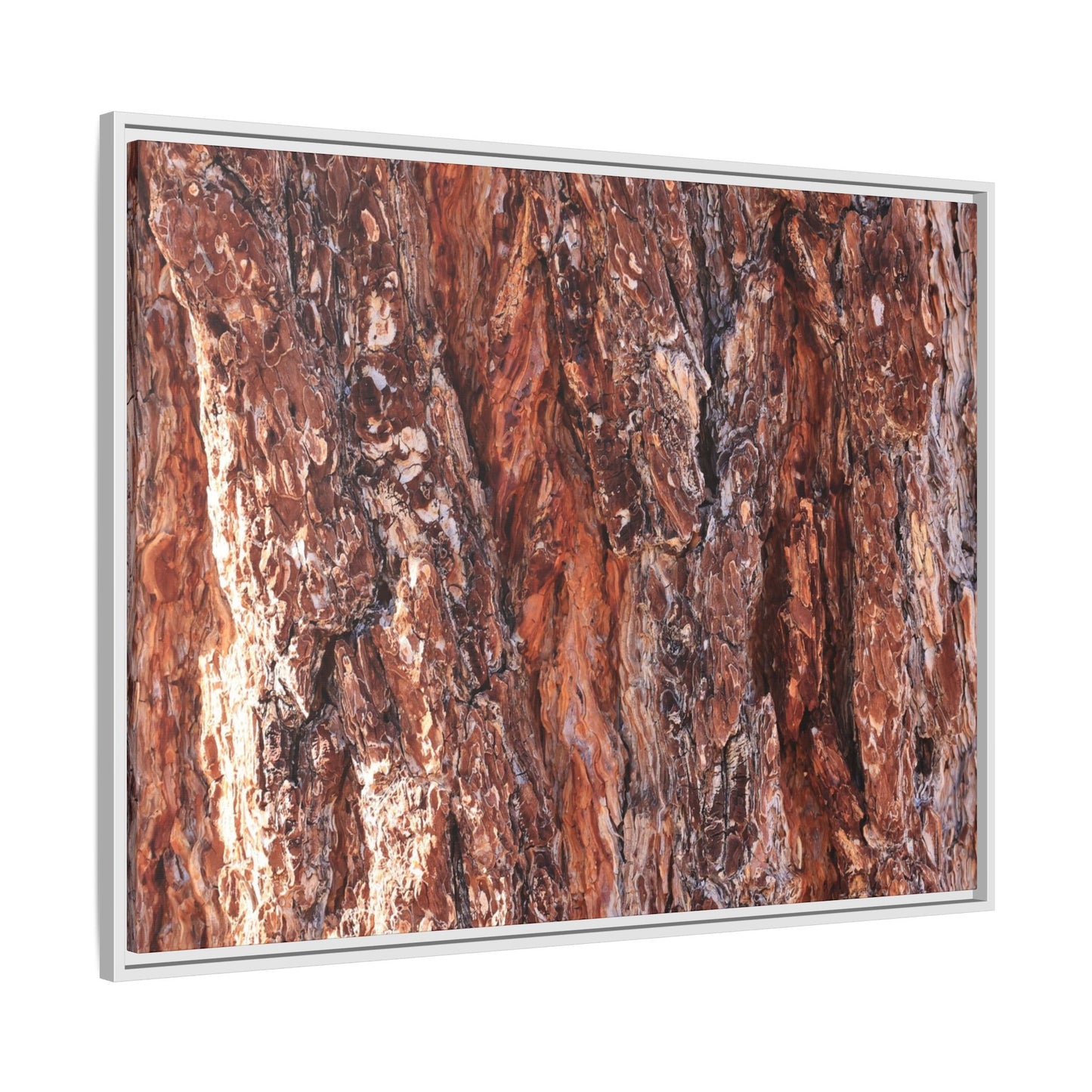 Wooden Mosaic - Unique Stretched Canvas Wall Art