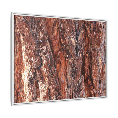 Wooden Mosaic - Unique Stretched Canvas Wall Art