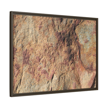Russet Stone - Unique Stretched Canvas Wall Art - Art By Earth