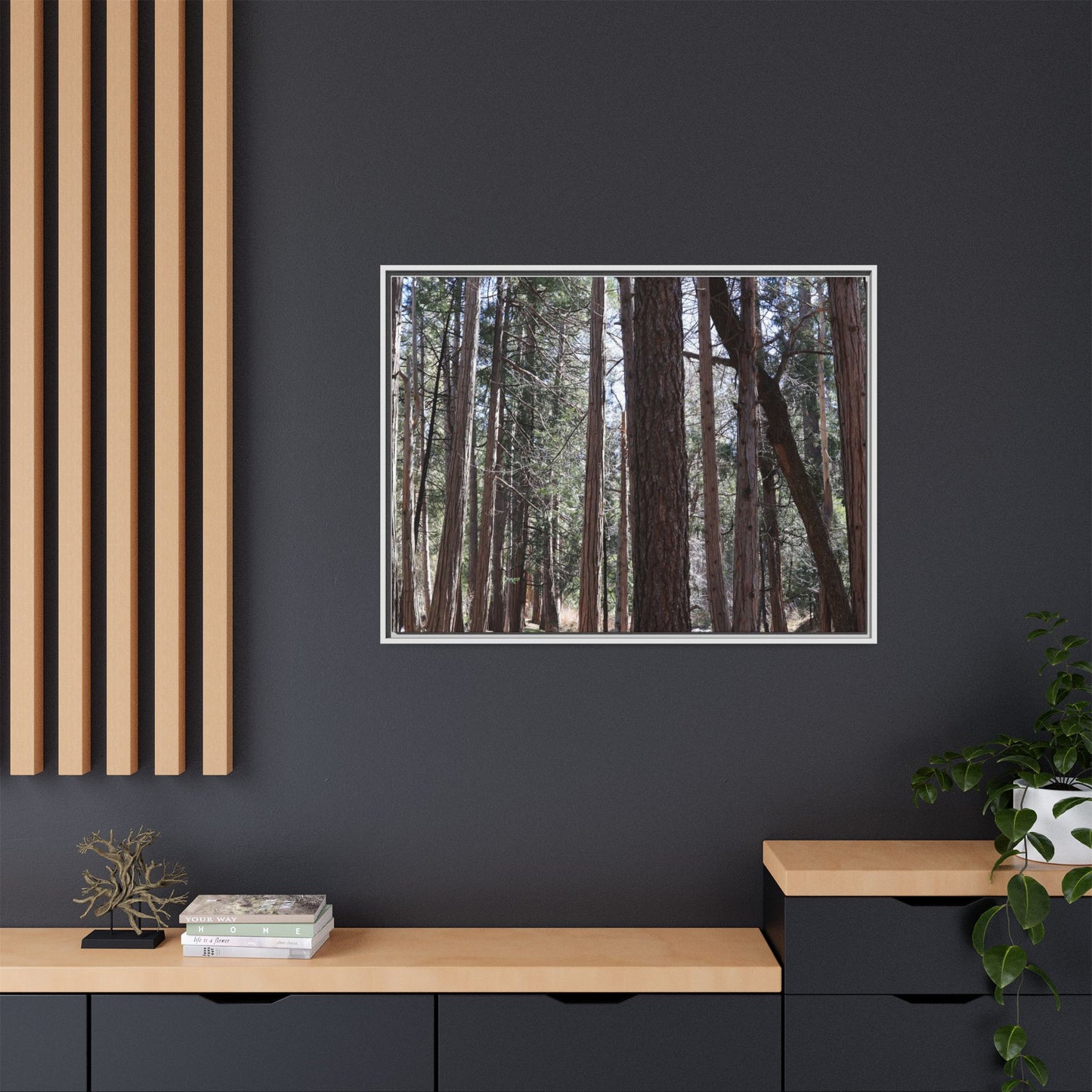 Forest Cathedral - Unique Stretched Canvas Wall Art - Art By Earth