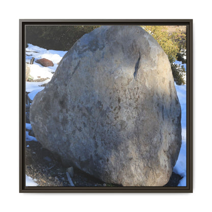 Glacial Solitude - Unique Stretched Canvas Wall Art