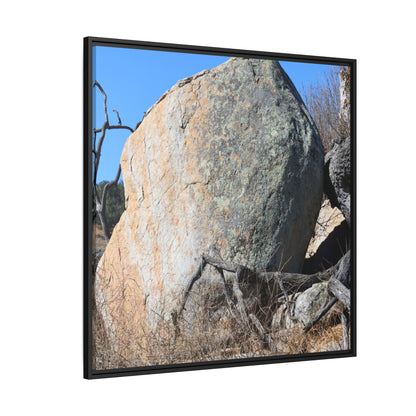 Stony Sentinel - Unique Stretched Canvas Wall Art - Art By Earth