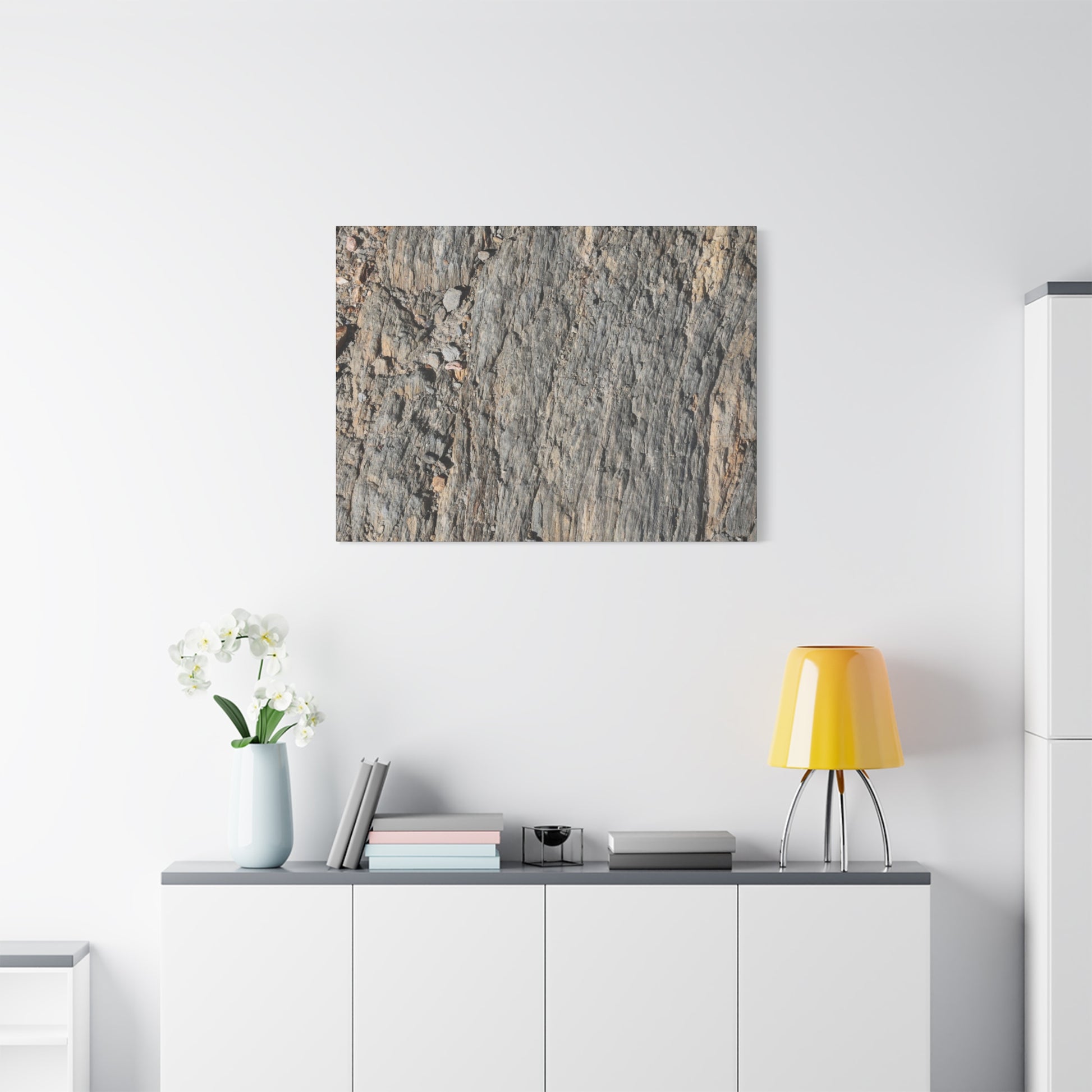 Bark Echoes - Unique Frameless Canvas Wall Art - Art By Earth