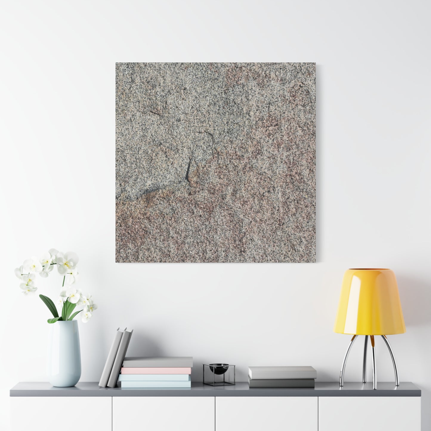 Tectonic Murmur - Unique Frameless Canvas Wall Art - Art By Earth