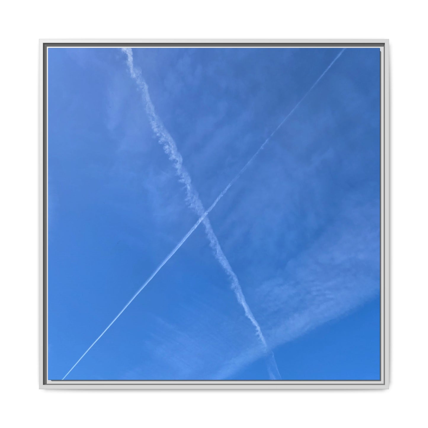 Sky Crossroads - Unique Stretched Canvas Wall Art - Art By Earth