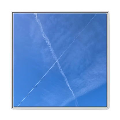 Sky Crossroads - Unique Stretched Canvas Wall Art - Art By Earth