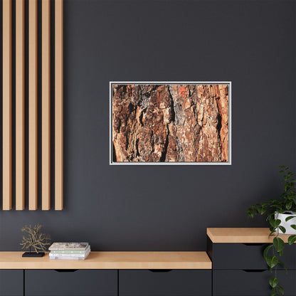 Nature's Rugged Canvas - Unique Stretched Canvas Wall Art