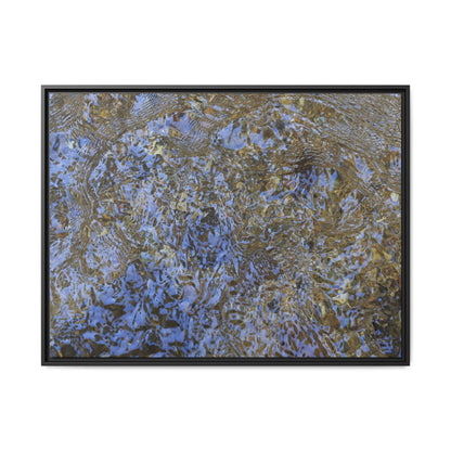 Aquatic Reflections - Unique Stretched Canvas Wall Art - Art By Earth