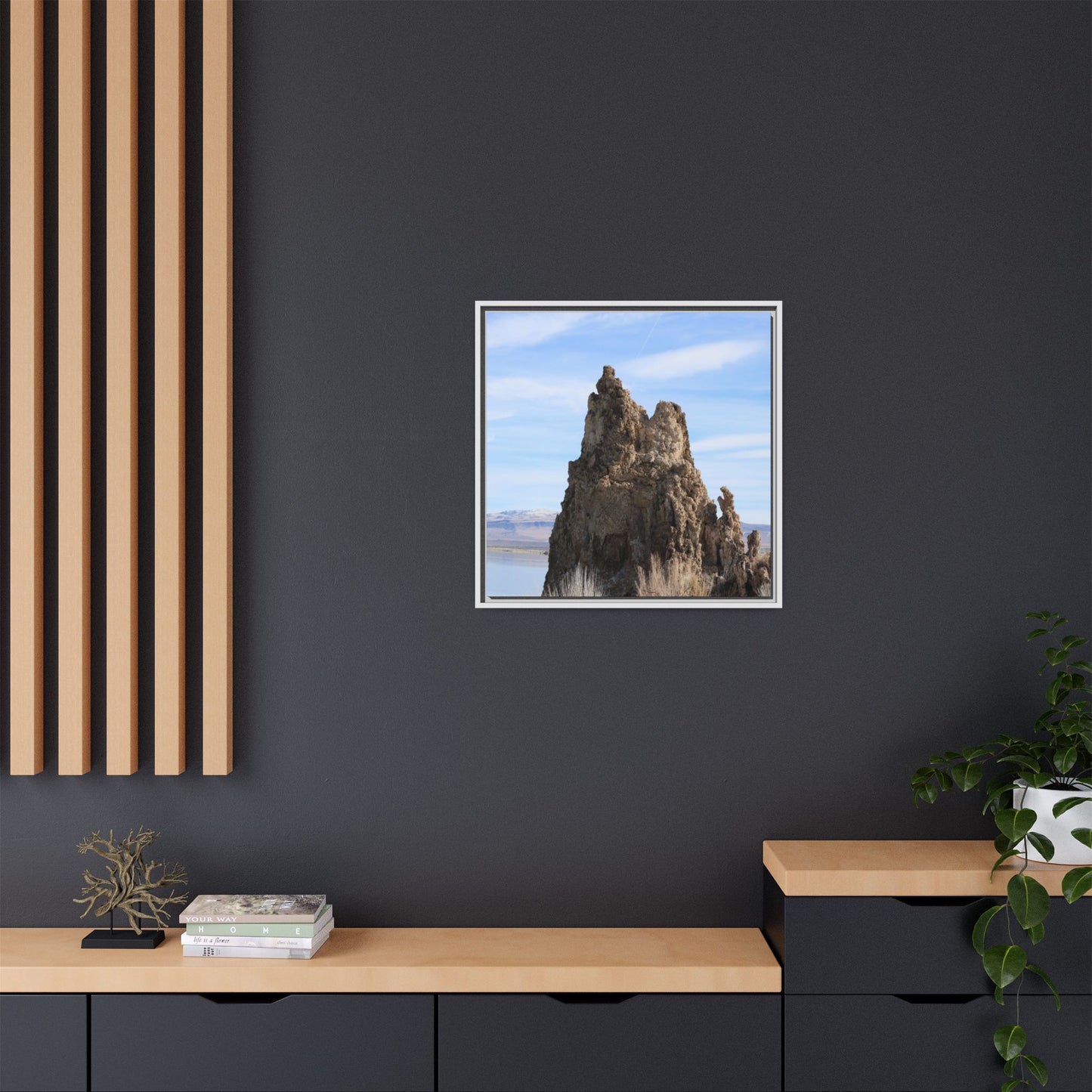 Tufa Towers of Silence - Unique Stretched Canvas Wall Art
