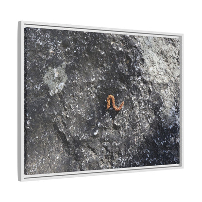 Volcanic Ash and Copper - Unique Stretched Canvas Wall Art - Art By Earth