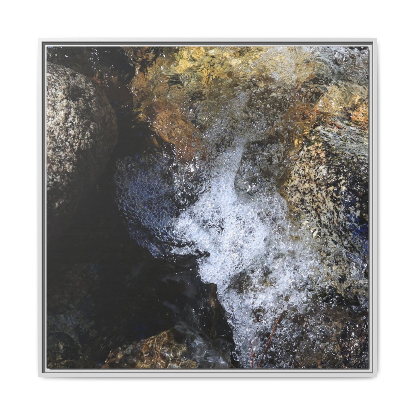 Nature's Turbulence - Unique Stretched Canvas Wall Art - Art By Earth