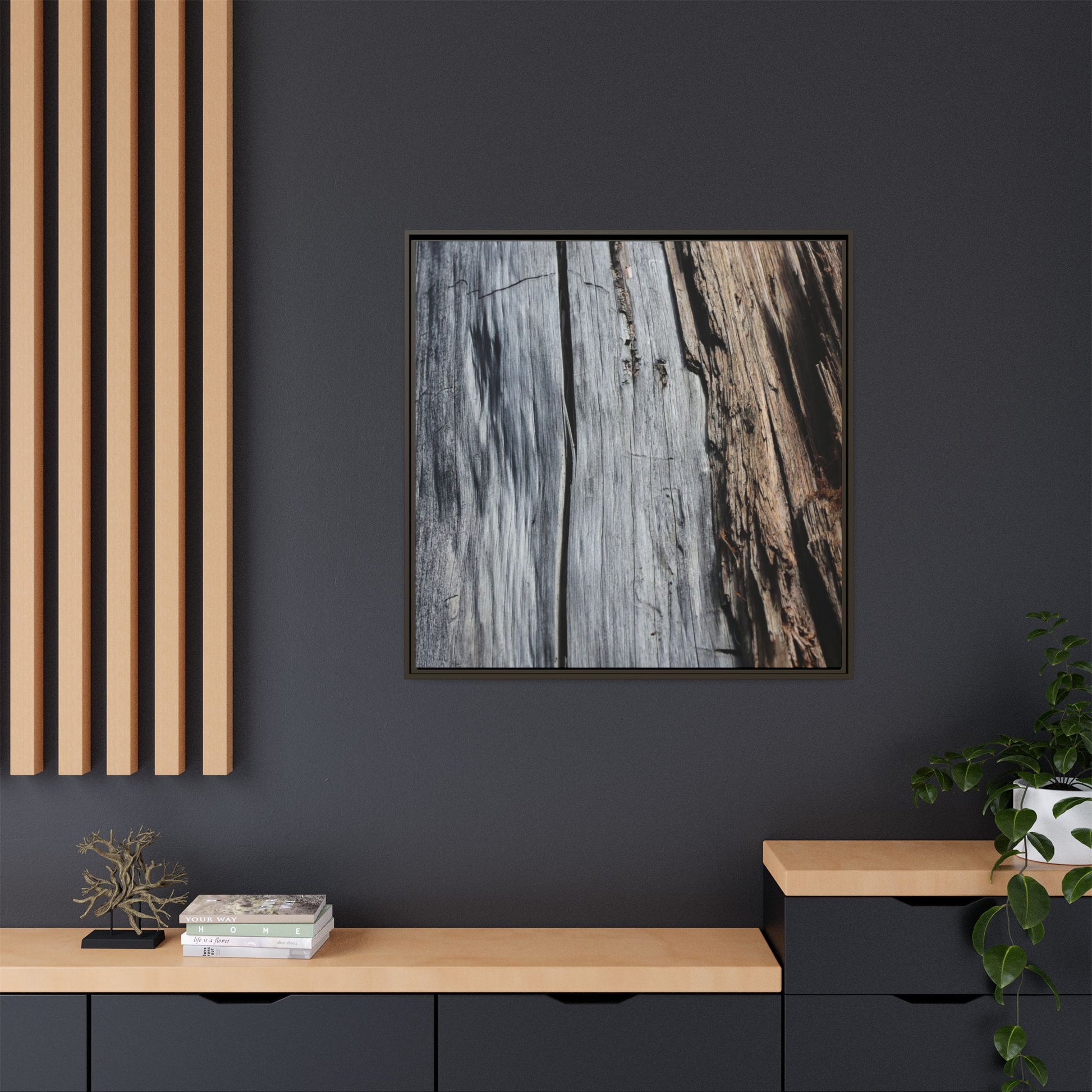 Wood's Lament - Unique Stretched Canvas Wall Art - Art By Earth