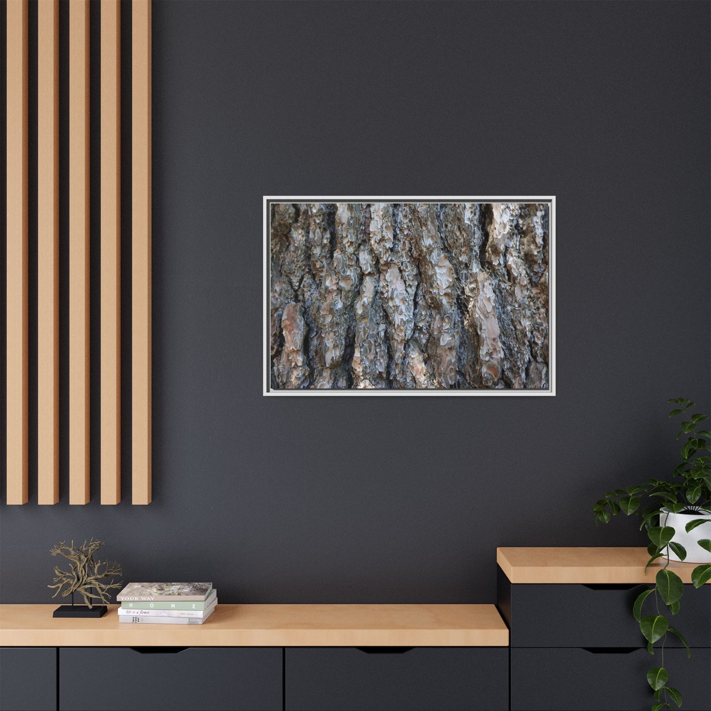 Bark Whispers - Unique Stretched Canvas Wall Art - Art By Earth