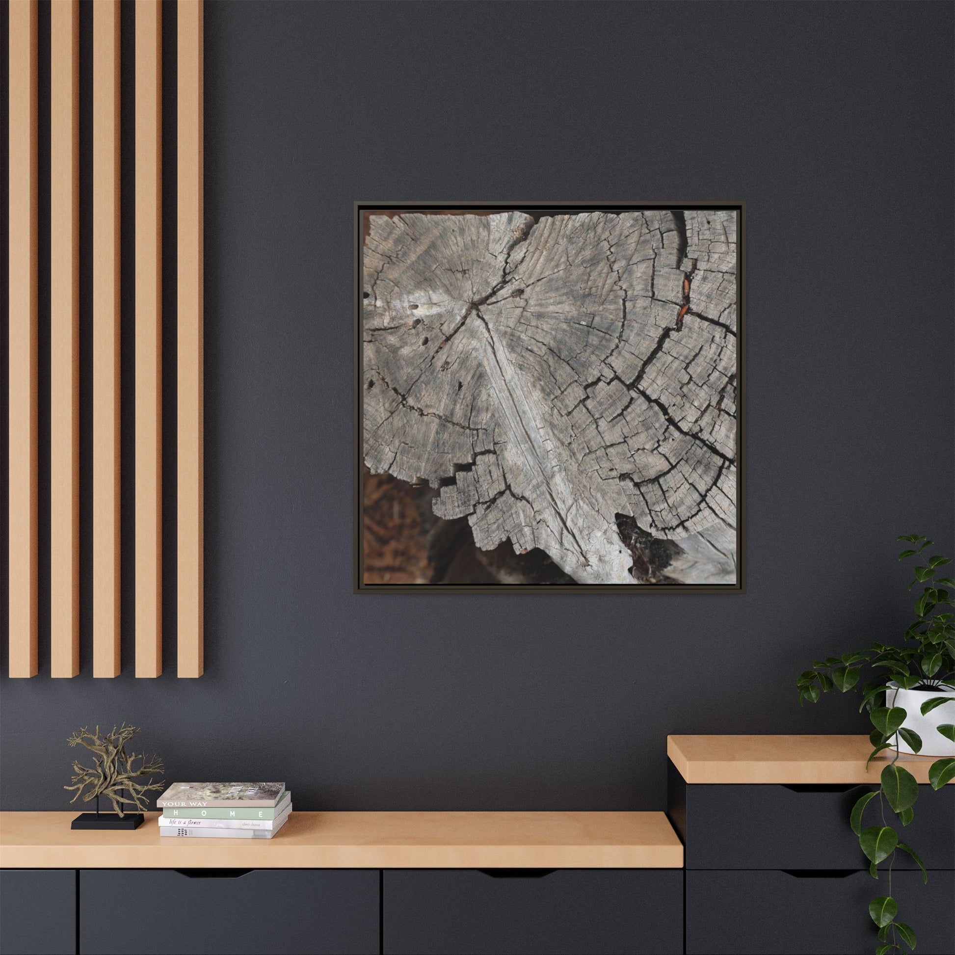 Time's Signature - Unique Stretched Canvas Wall Art - Art By Earth