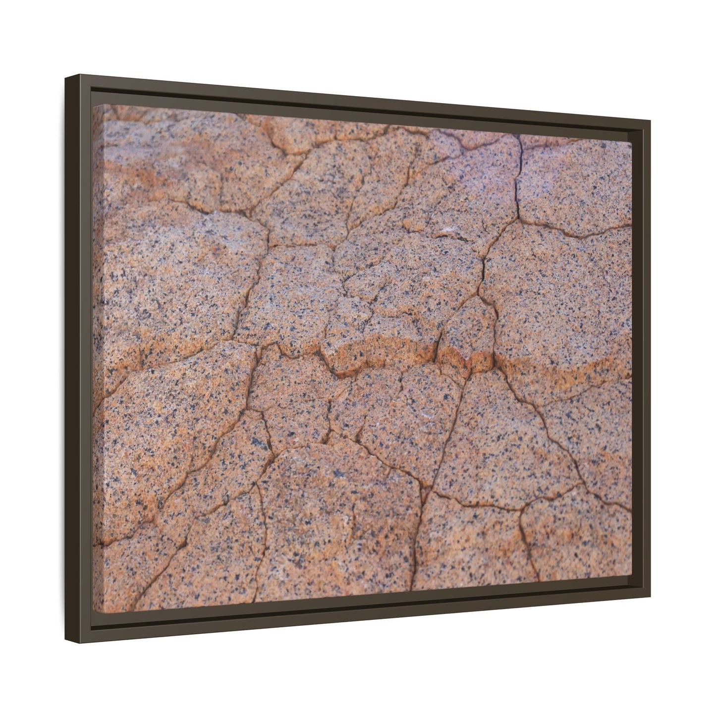 Fragmented Earth - Unique Stretched Canvas Wall Art - Art By Earth