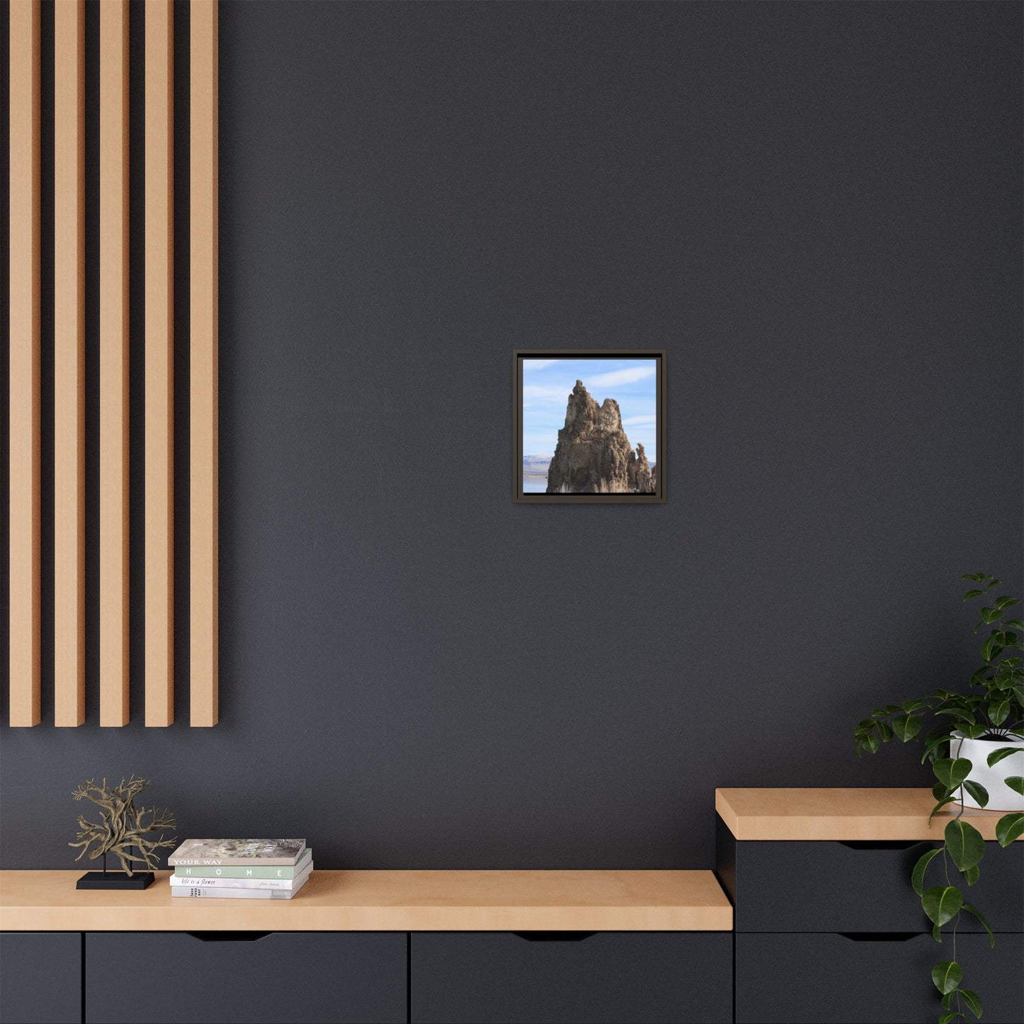 Tufa Towers of Silence - Unique Stretched Canvas Wall Art