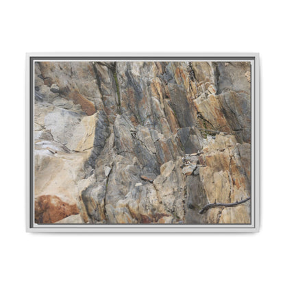 Stone's Silent Symphony - Unique Stretched Canvas Wall Art - Art By Earth