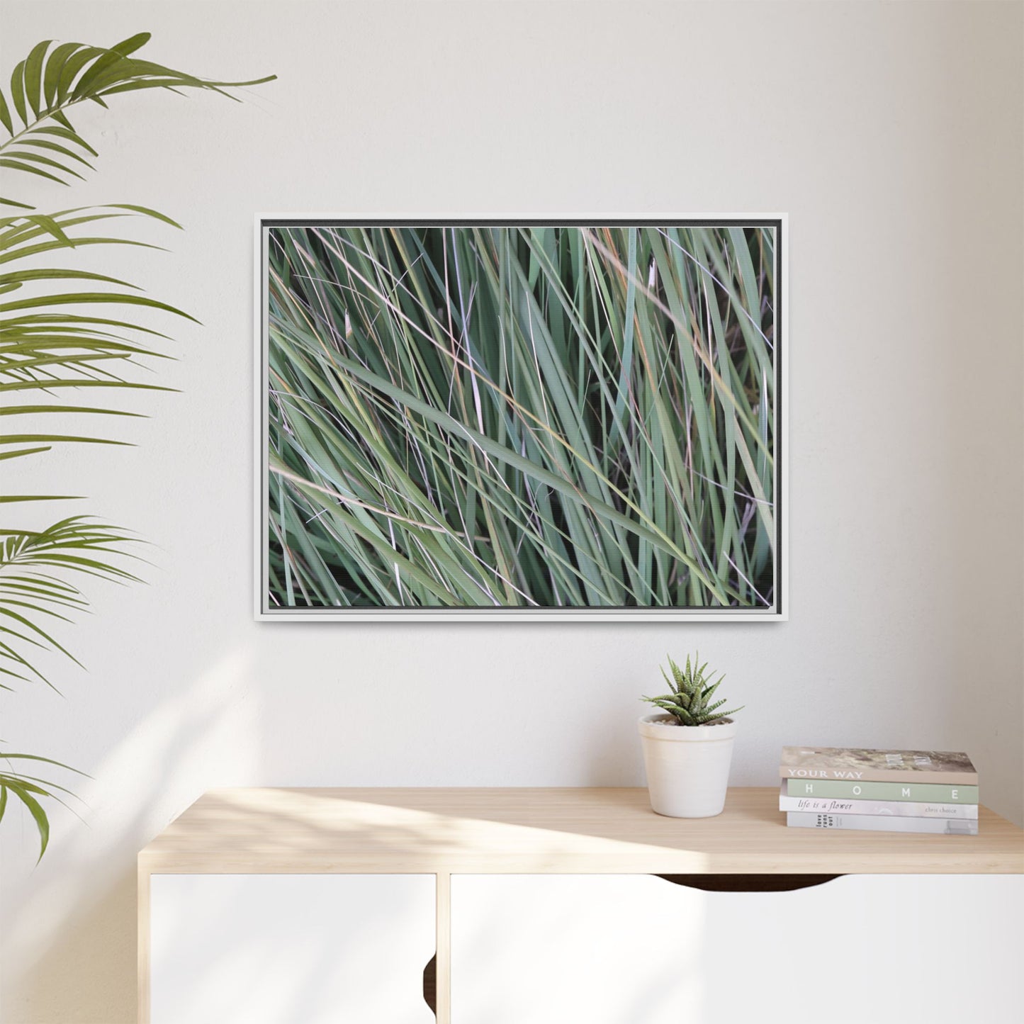 Grassland Symphony - Unique Stretched Canvas Wall Art - Art By Earth