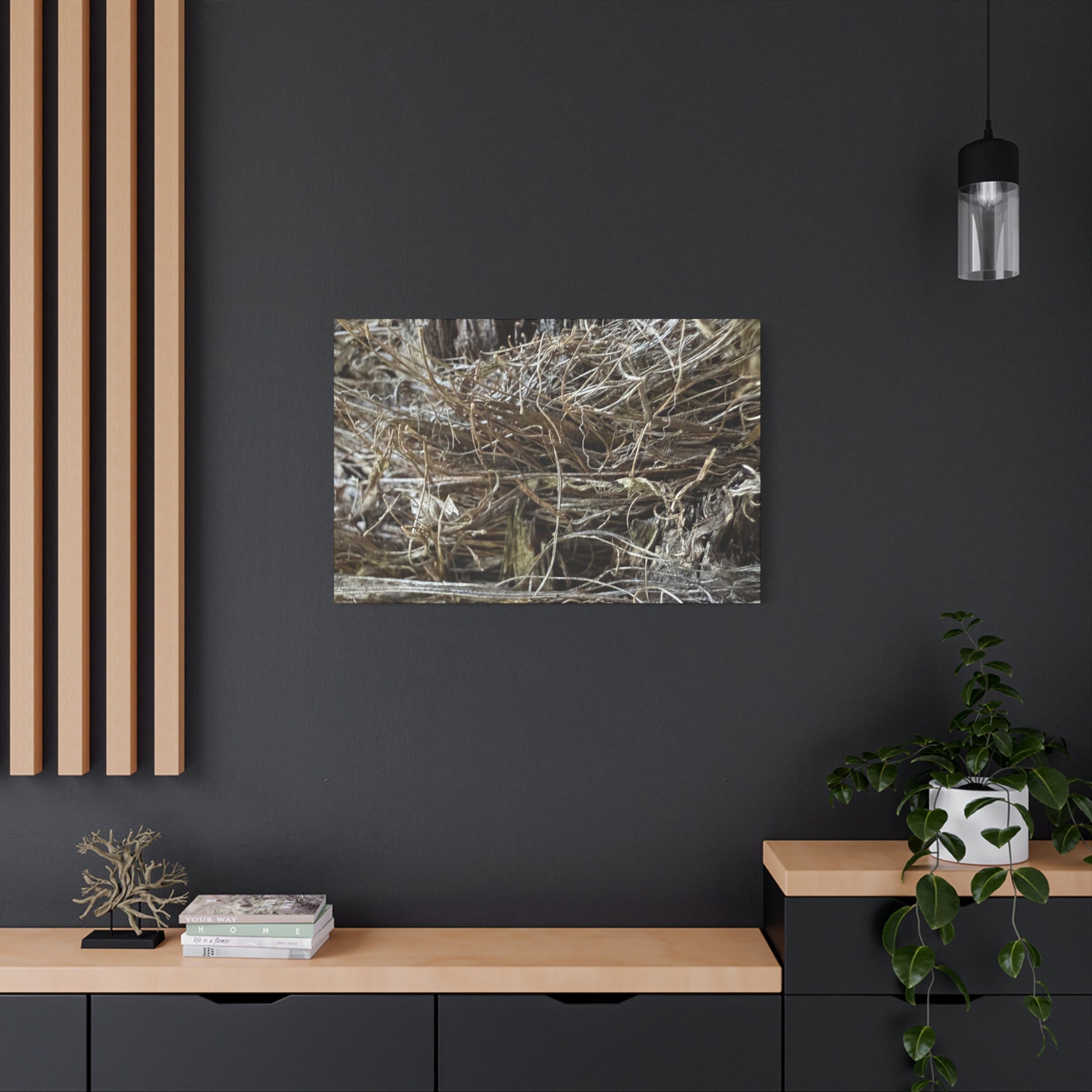 Whispers in Dry Grass - Unique Frameless Canvas Wall Art - Art By Earth
