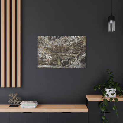 Whispers in Dry Grass - Unique Frameless Canvas Wall Art - Art By Earth