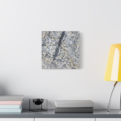 Crystalline Bubbles - Unique Frameless Canvas Wall Art - Art By Earth