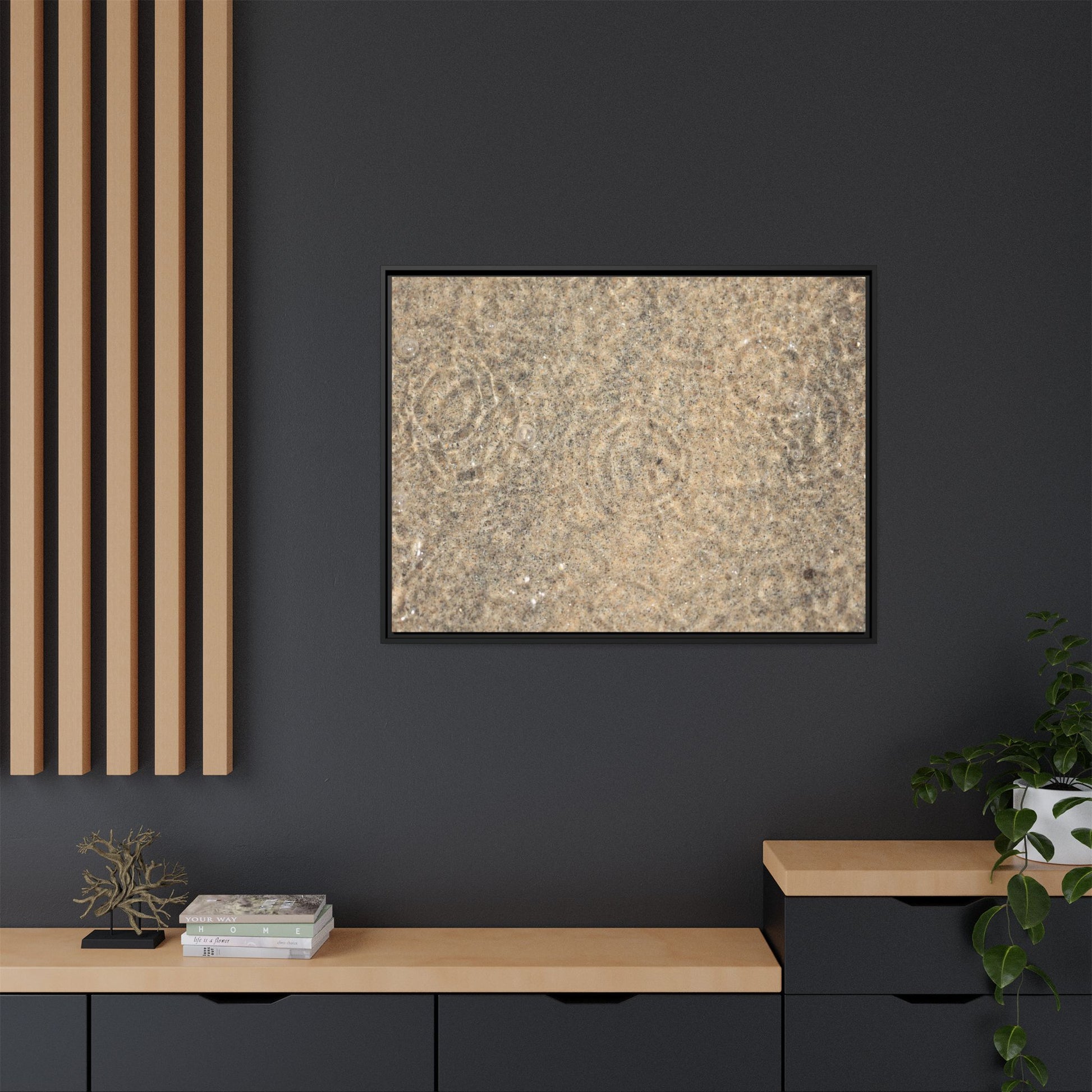 Whispers of Sand - Unique Stretched Canvas Wall Art - Art By Earth