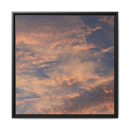 Sunset's Ethereal Canvas - Unique Stretched Canvas Wall Art - Art By Earth