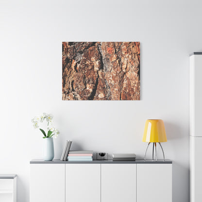 Russet Echoes - Unique Frameless Canvas Wall Art