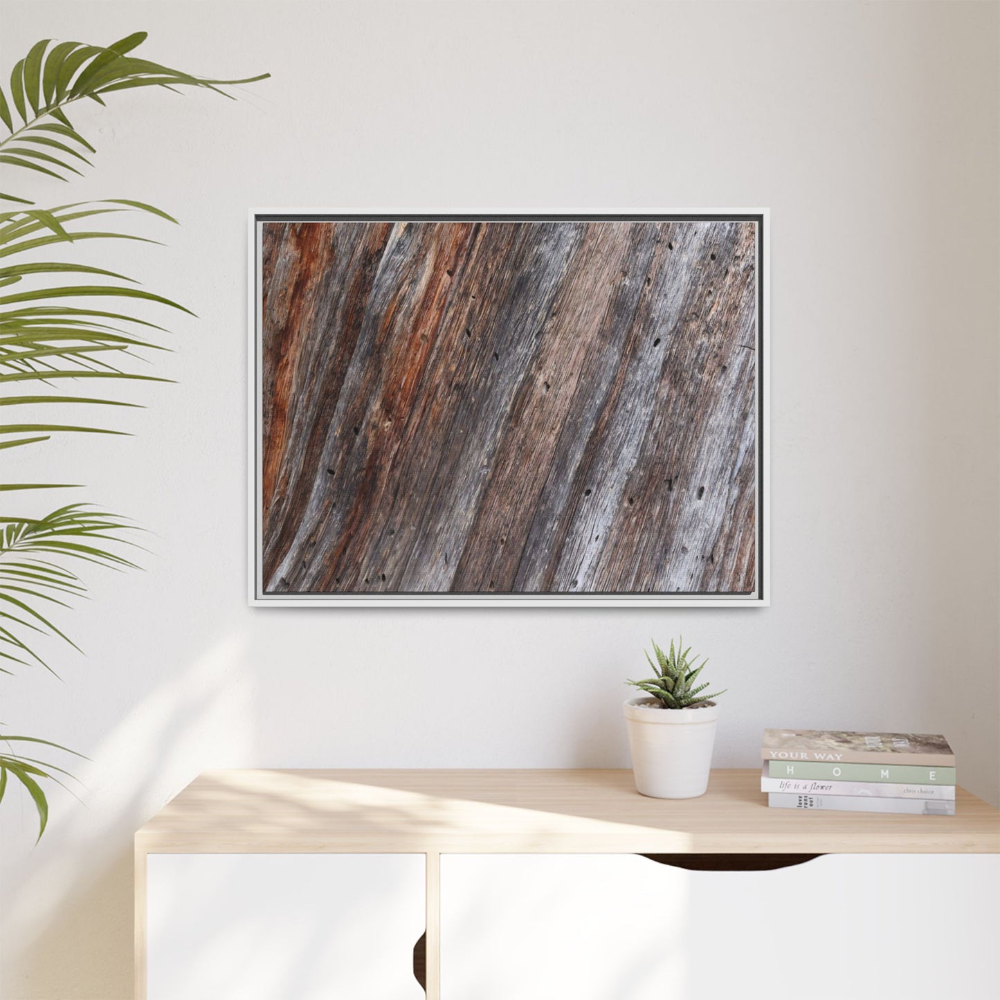 Rustic Floor - Unique Stretched Canvas Wall Art - Art By Earth