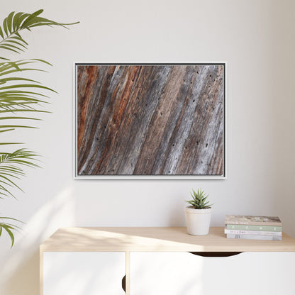 Rustic Floor - Unique Stretched Canvas Wall Art - Art By Earth