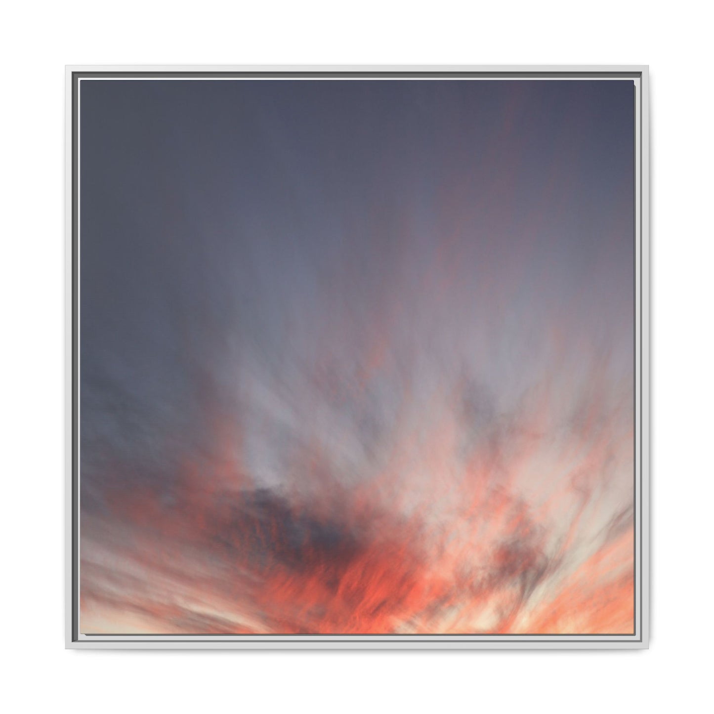 Celestial Blaze - Unique Stretched Canvas Wall Art - Art By Earth