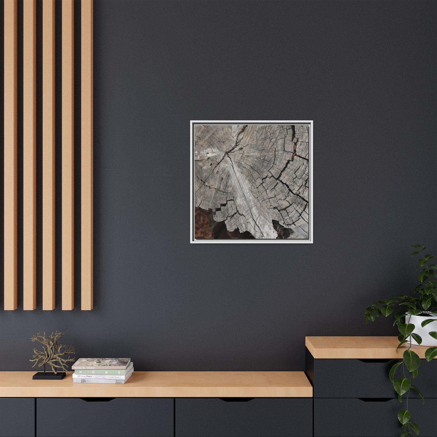 Time's Signature - Unique Stretched Canvas Wall Art - Art By Earth