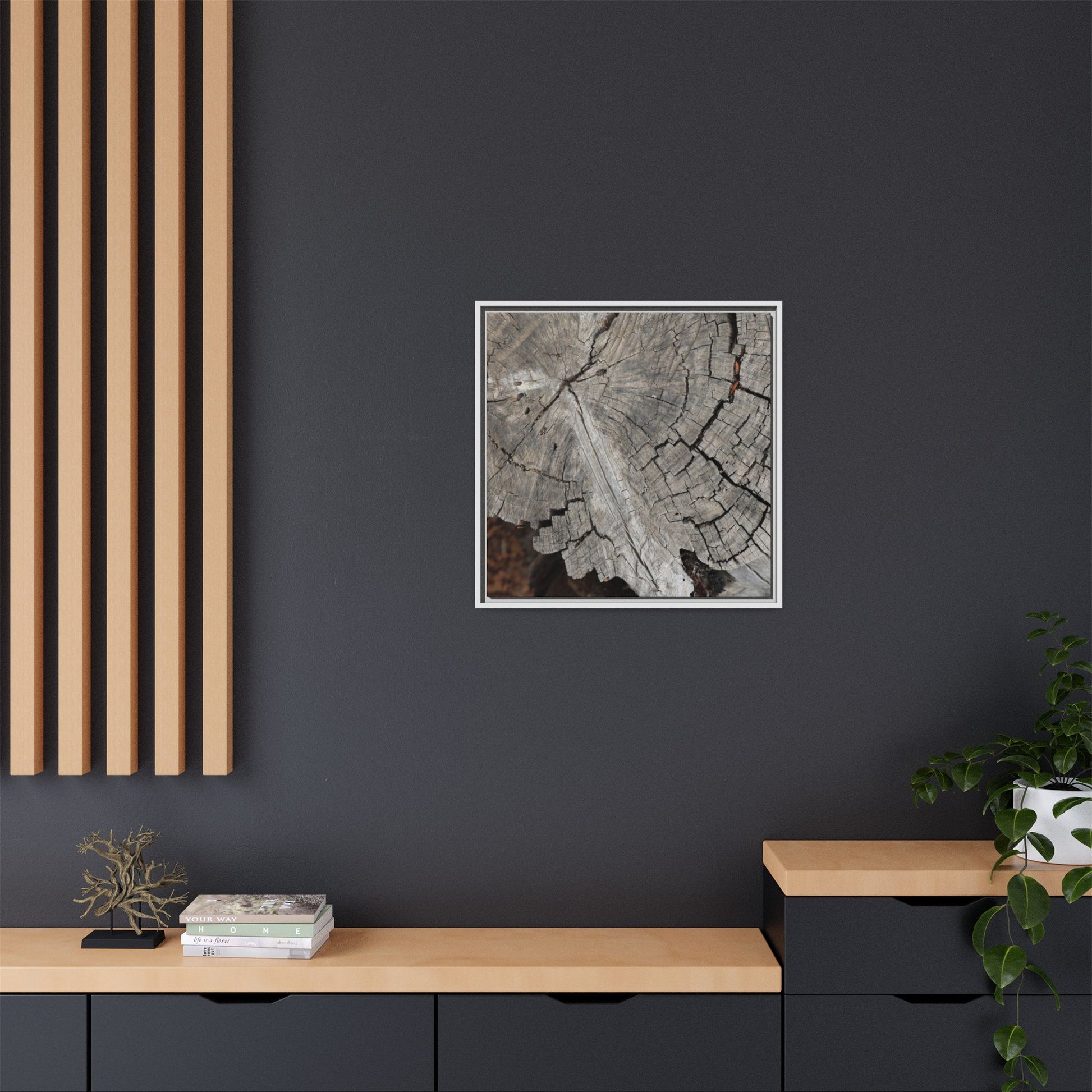 Time's Signature - Unique Stretched Canvas Wall Art - Art By Earth