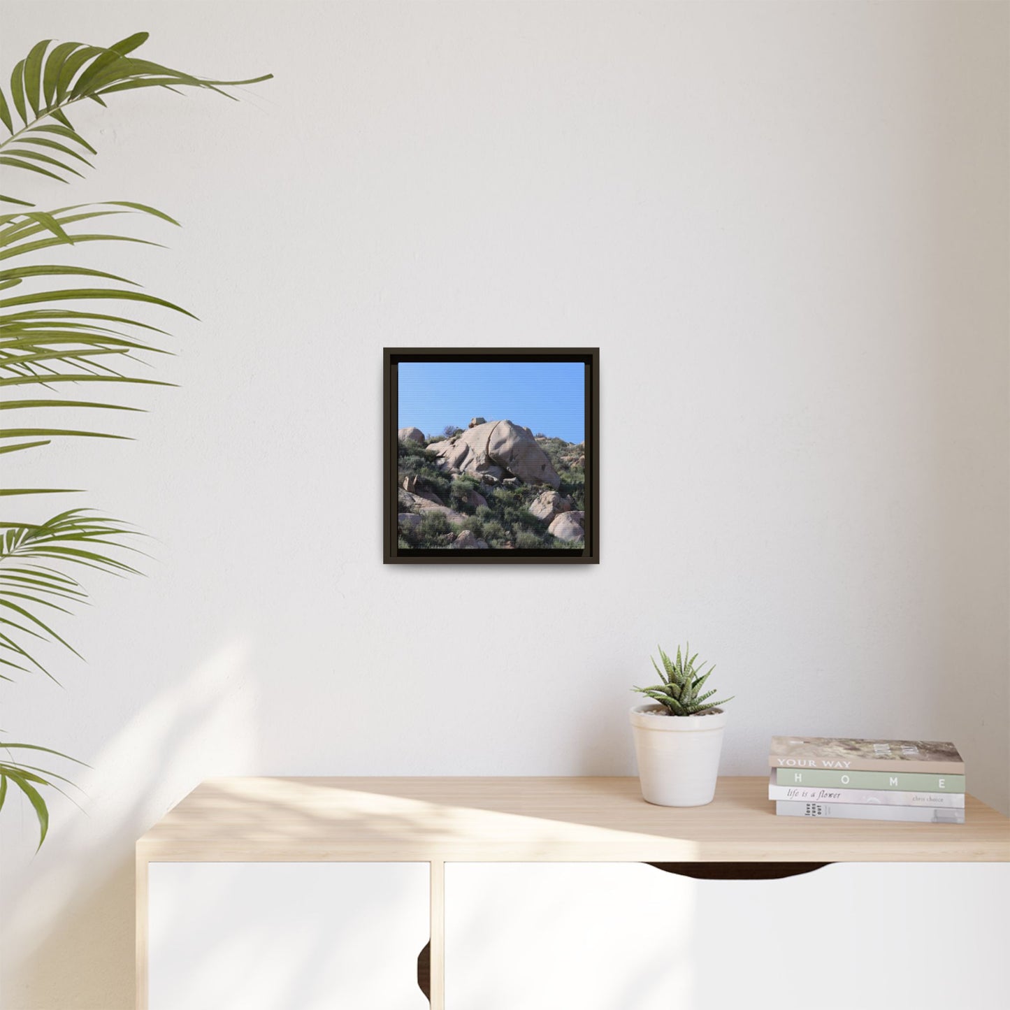 Ancient Stone Landscape - Unique Stretched Canvas Wall Art - Art By Earth