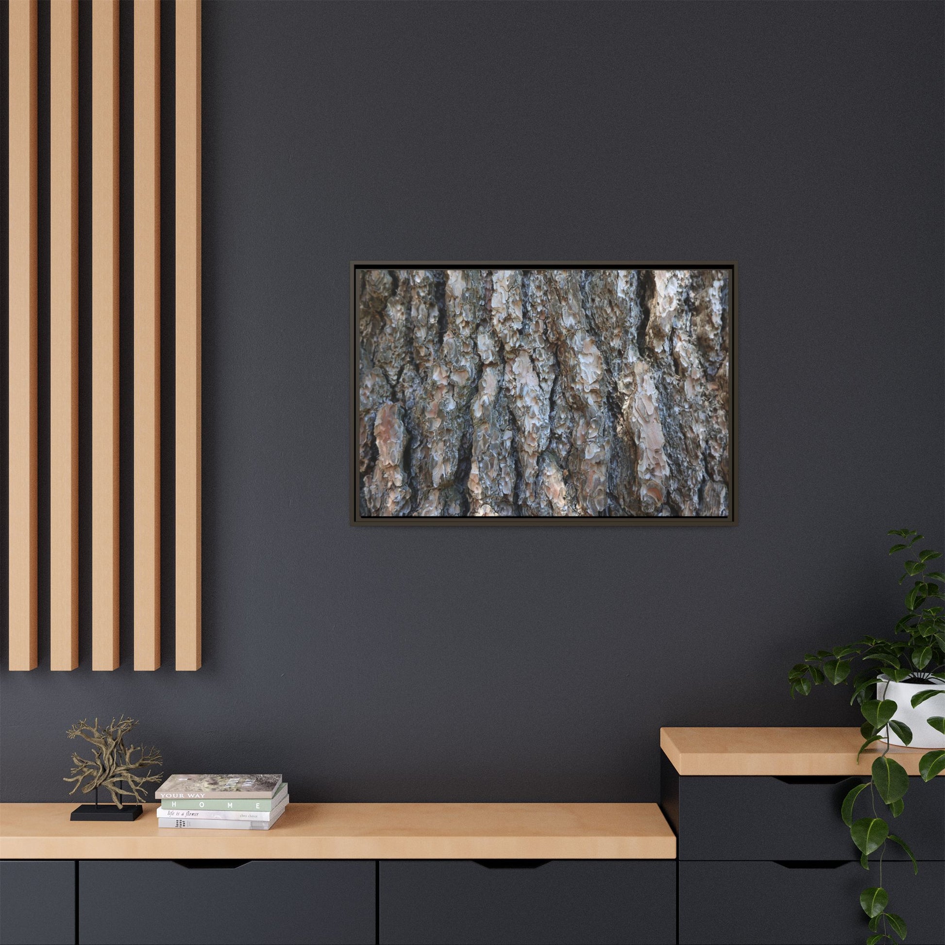 Bark Whispers - Unique Stretched Canvas Wall Art - Art By Earth