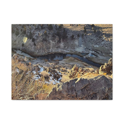 Canyon's Breath - Unique Frameless Canvas Wall Art