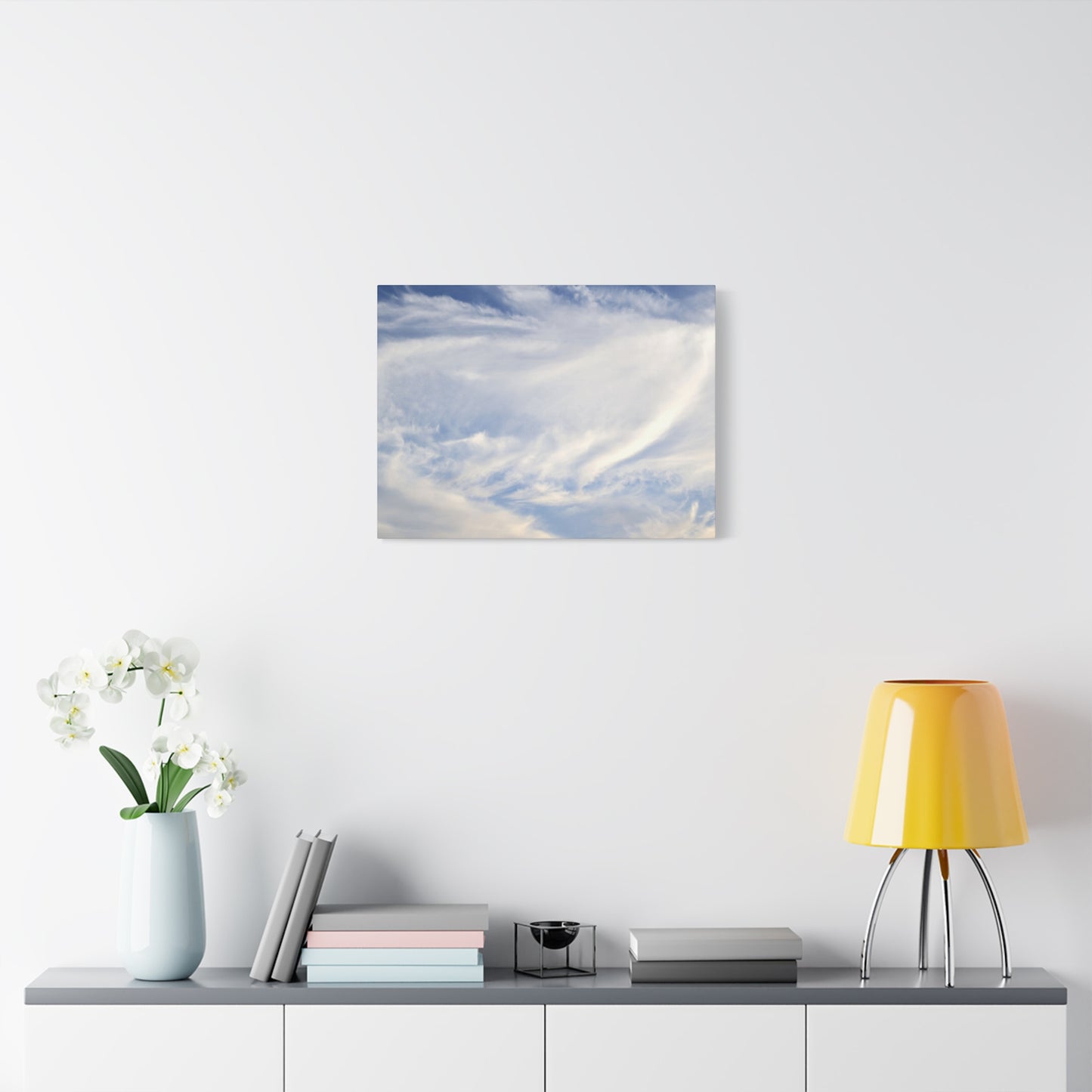 Whispers of Celestial Breath - Unique Frameless Canvas Wall Art - Art By Earth