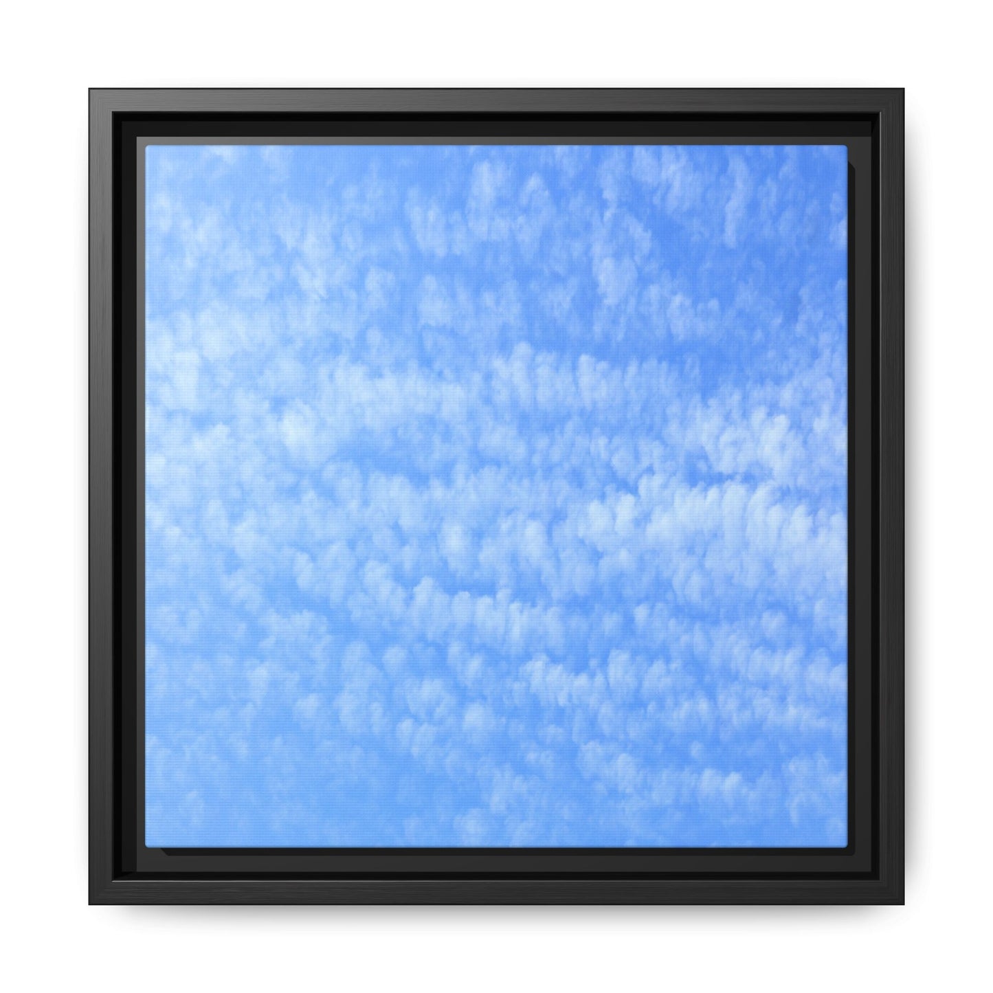 Wispy Blue Dreams - Unique Stretched Canvas Wall Art - Art By Earth