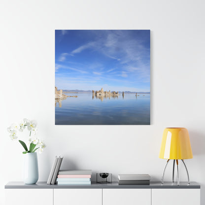 Stillness Reflected - Unique Frameless Canvas Wall Art