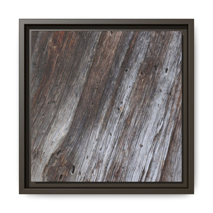 Aged Timber Texture - Unique Stretched Canvas Wall Art - Art By Earth