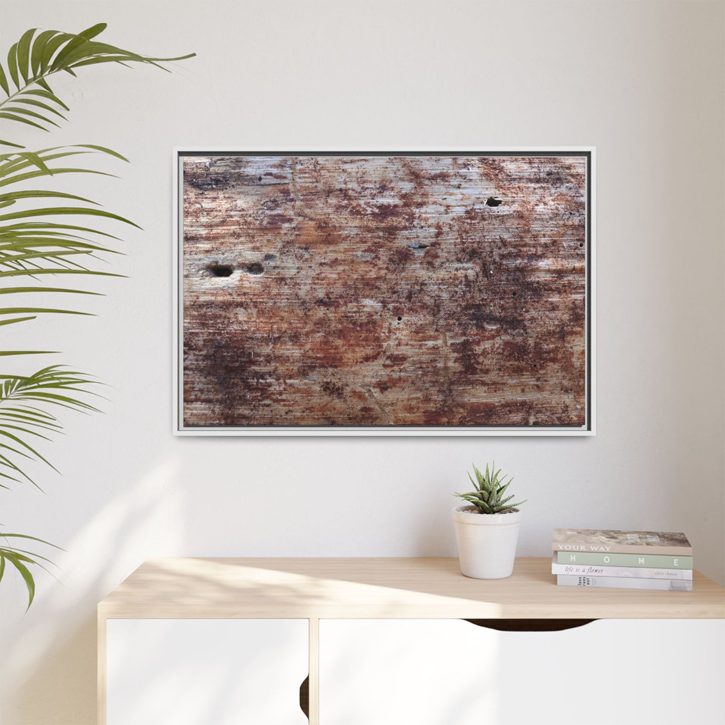 Rustic Textures - Unique Stretched Canvas Wall Art - Art By Earth