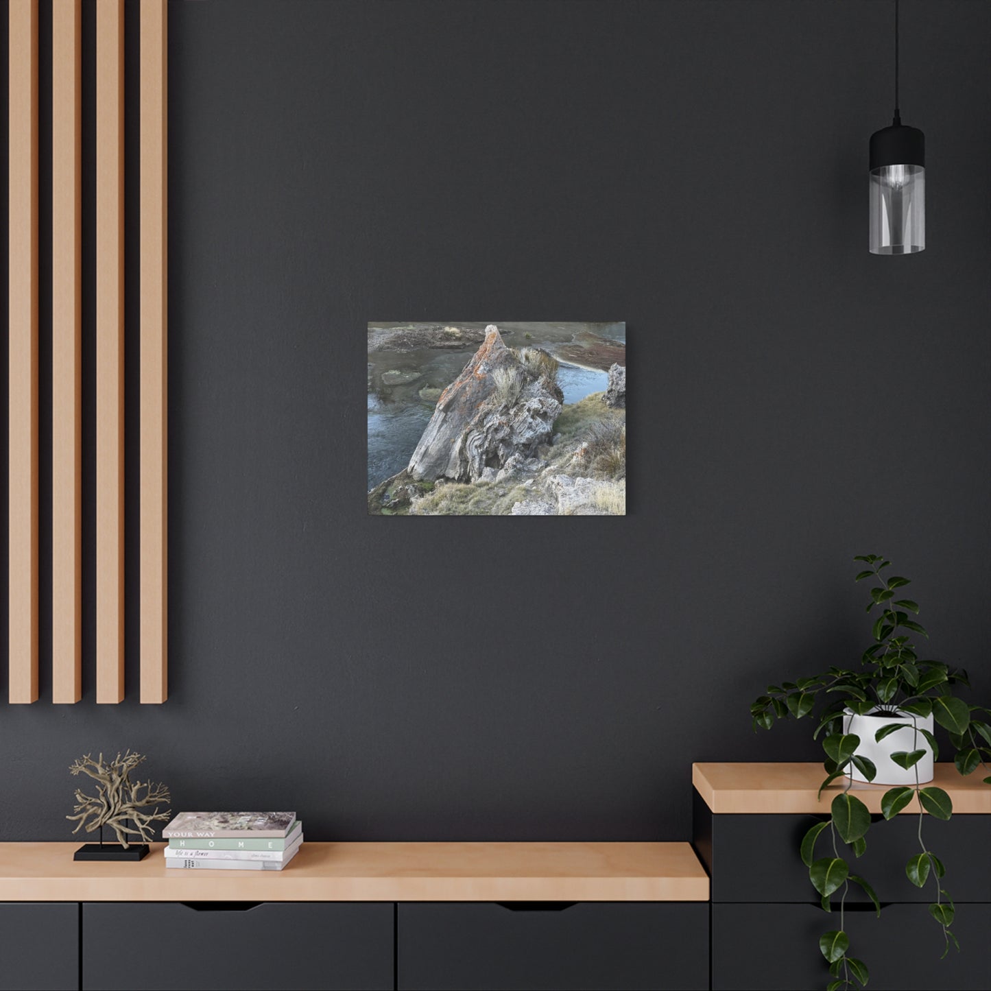River's Edge - Unique Frameless Canvas Wall Art