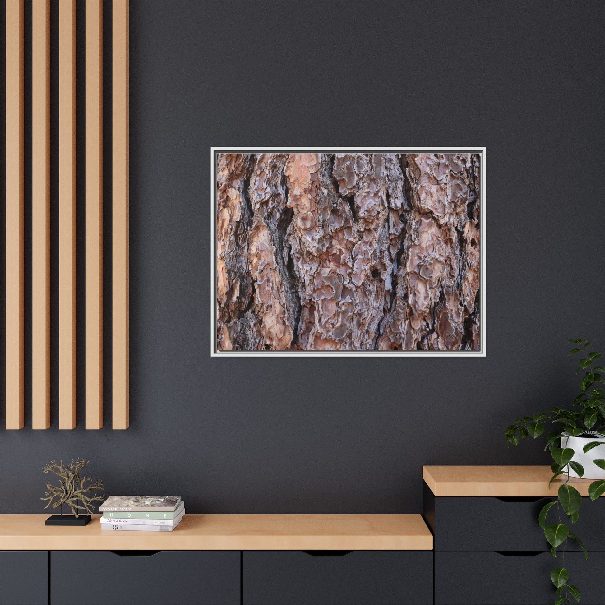 Layered Textures - Unique Stretched Canvas Wall Art - Art By Earth