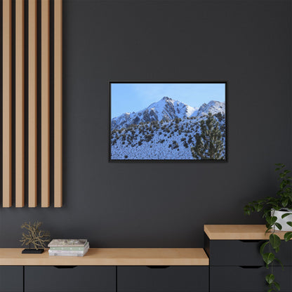 Snow's Embrace - Unique Stretched Canvas Wall Art