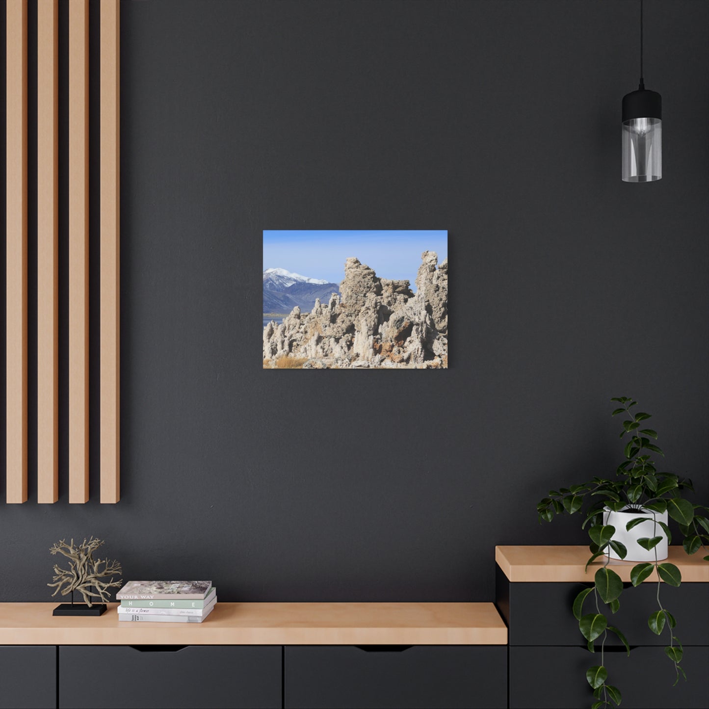 Tufa Towers of Mono Lake - Unique Frameless Canvas Wall Art