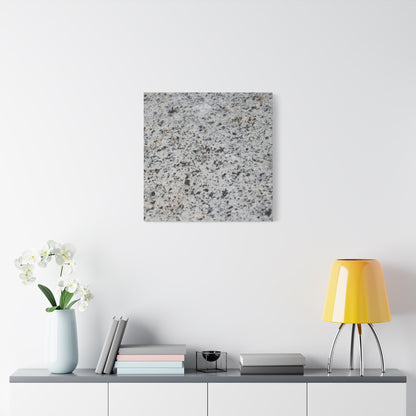 Speckled Silence - Unique Frameless Canvas Wall Art - Art By Earth